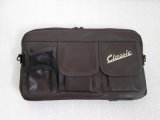 画像: VESPA   Glove Box BAG  ダークブラウン　合皮