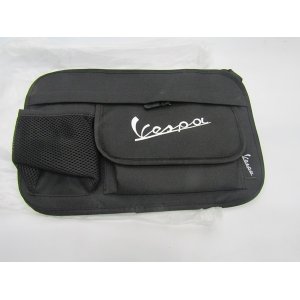 画像: VESPA Glove Box BAG　LOGO 　ブラック